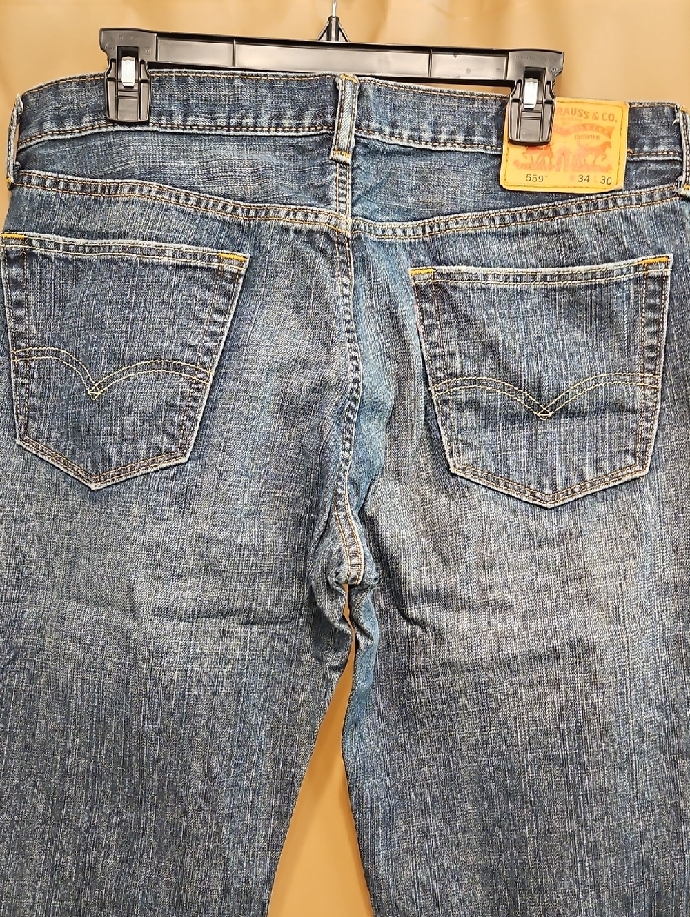 CLEARANCE SALE! Levi's Men's Straight Blue Denim Jeans